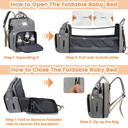 Portable Baby Bed For a Limited Time Buy 1 get 1 for 50% off