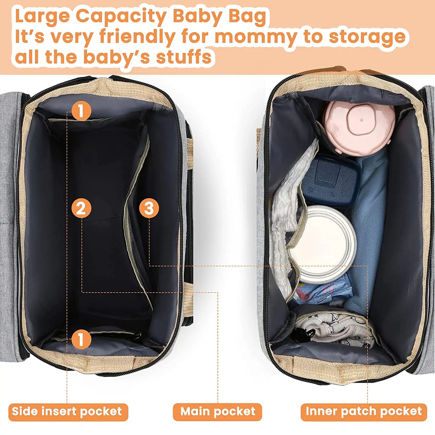 Portable Baby Bed For a Limited Time Buy 1 get 1 for 50% off